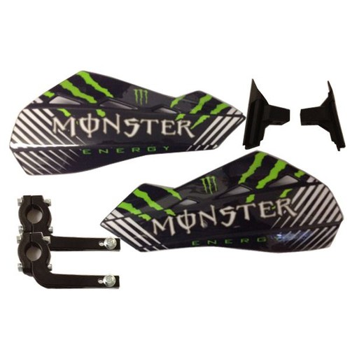 Green black energy hand guards - energy,