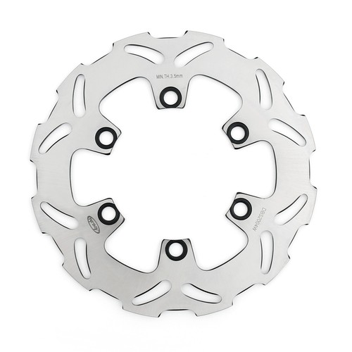 Rear brake disc rotor - rear, fit