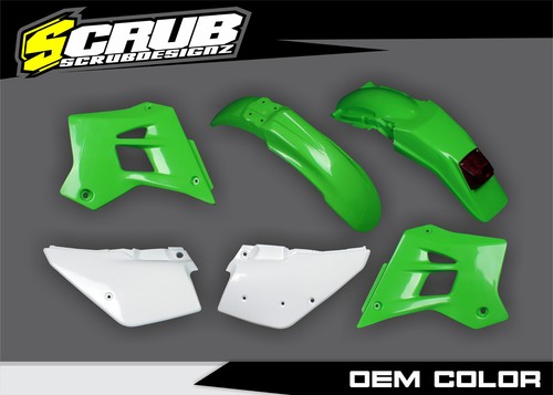 Plastics kawasaki kdx200 - plastics,