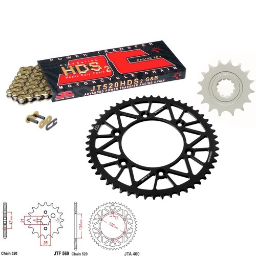Kdx220 chain and - r,