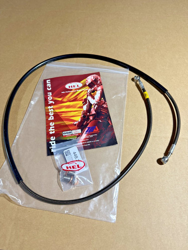 Genuine hel front brake - brake, line